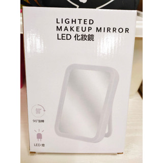 LED化妝鏡-電池+usb充電 LIGHTED MAKEUP MIRROR 桌上鏡 USB/電池雙供電
