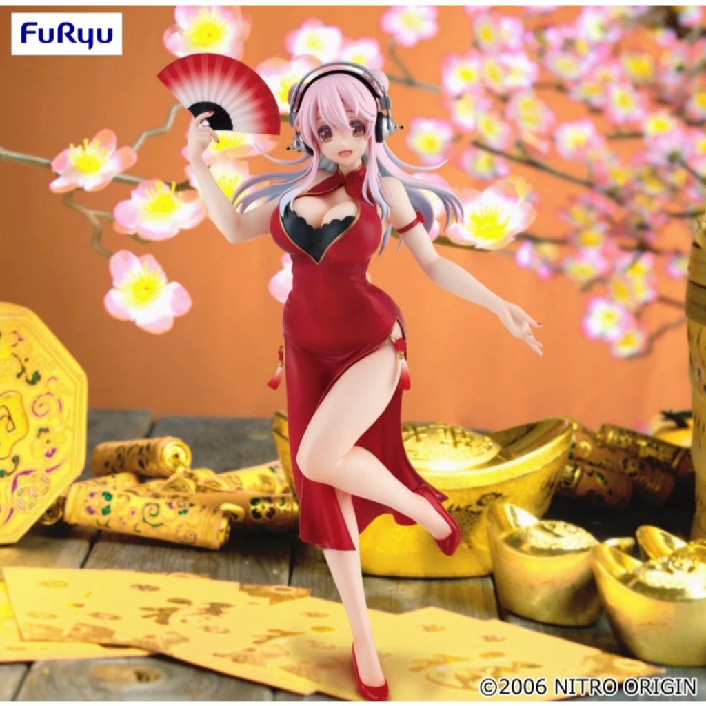 現貨🔥日版 景品 《FuRyu》《超級索尼子》 Trio-Try-iT 超級索尼子 索尼子 中國旗袍 公仔 模型