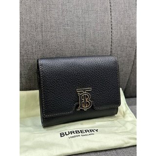 &漢森精品服飾& Burberry TB 零錢 卡 包 卡夾 義大利製 現貨