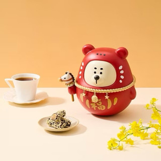 【出清】全新正品·星巴克達摩 星福花生可可杏仁捲~星巴克綜合星格脆手提行李箱~星巴克收納盒收納箱