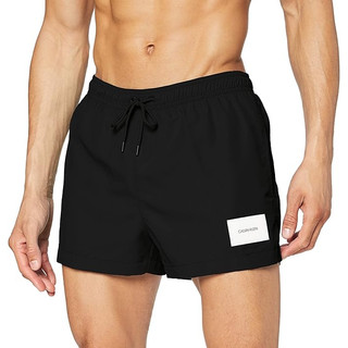 Calvin Klein男性海灘褲-Calvin Klein Mens Drawstring Short Shorts