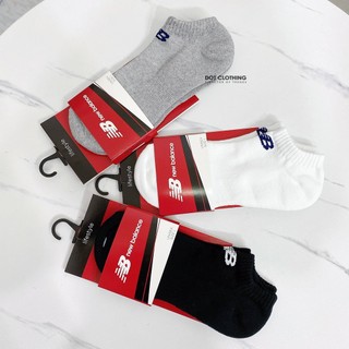 NEW BALANCE 黑 白 灰 毛巾底 厚底 運動 短襪 裸襪 單雙 7811530380 DOT聚點