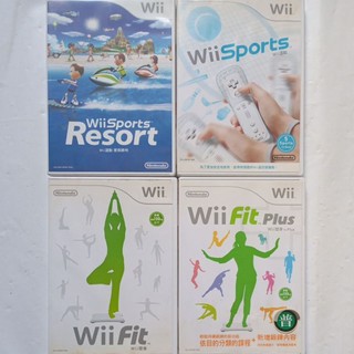 度假勝地 Resort、Sport、Fit、Fit Plus / 原版 Wii 遊戲片