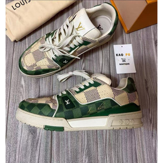 Louis Vuitton 棋盤格Trainer Sneakers（請先確認商品描述謝謝）