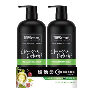 好市多購入#現貨#TRESemme'維他命C深層清潔洗髮精900ml×2