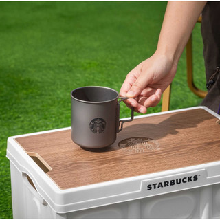 星巴克的天空 Starbucks 女神鈦杯 400ml 超輕量 折柄鈦杯 線上限定 露營 登山 掛耳杯 原價1180