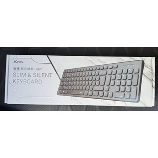 免運 iCooby MKB-103 薄型 文書鍵盤 USB 商務鍵盤 黑 人體工學設計 隨插即用 WIN/MAC 全新