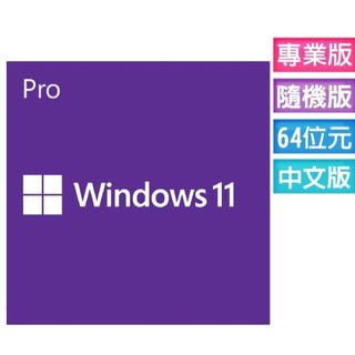 全新未拆 微軟Windows 11 Pro 64Bit 1pk DSP OEI DVD Core win11 中文