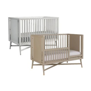 【迷霧藍預購11月底】 LEVANA New York 紐約五合一嬰兒成長床(70 x 130cm)