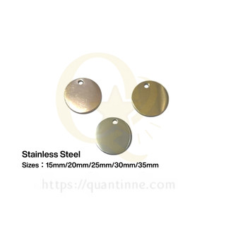 Stainless steel plate(10pcs)Metal plate Gold Plate Dog plate