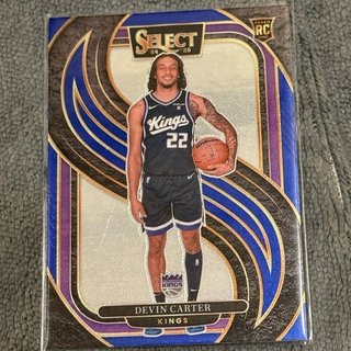 Devin Carter RC 國王潛力新人! NBA 2024-25 Panini Select Premier