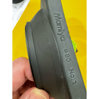 MAMIYA No.1 rubber lens hood for 80mm Zenzanon ETR lens