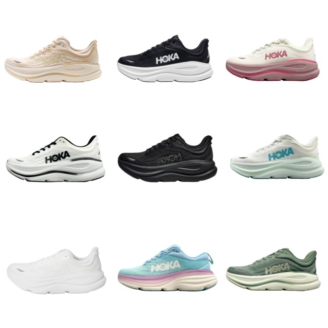 HOKA ONE ONE Clifton 9 慢跑鞋 運動鞋 休閒鞋 全黑 全白 克利夫頓9 厚底 緩震 1162011