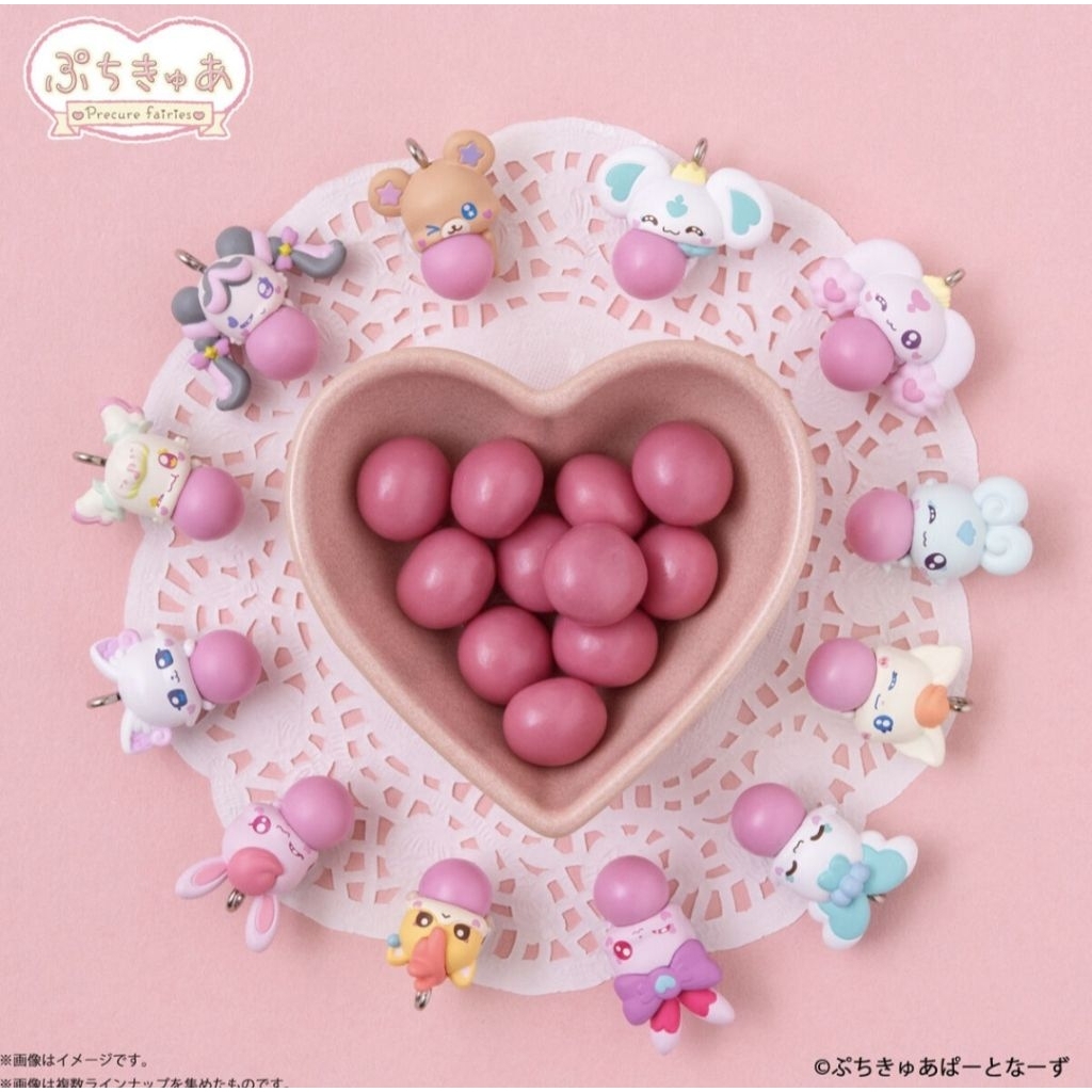 全新 光之美少女 盒玩 10入 吊飾 第三彈 歷代小精靈 角色造型吊飾 妖精 保倫 莫夫熊 小雪 波倫 公仔 食玩