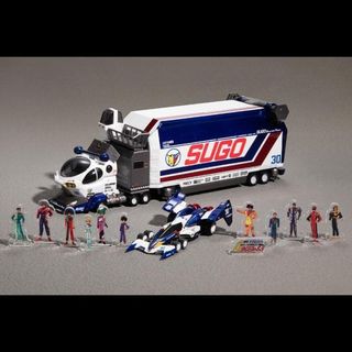 【預購2026年10月】[特典版] MEGAHOUSE C.F.C DX 閃電霹靂車SUGO 車隊運輸維修車