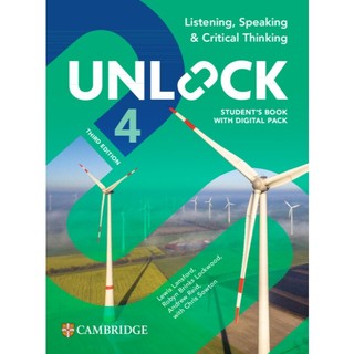 [華通書坊]Unlock Level 4 (3版)(聽說課本) Listening Speaking & Critical Thinking 9781009797580
