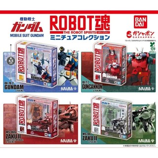 BANDAI 萬代 機動戰士鋼彈 ROBOT魂包裝盒 公仔 扭蛋 轉蛋 全套4款