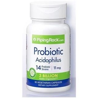 美國 Piping Rock Probiotic Acidophilus 益生菌膠囊 嗜酸益生菌 60顆