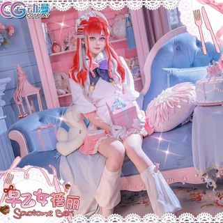 🍁蝦皮低價🍁 彩虹社vtuber餐廳Speciale Berry蓓麗cos服 女Lolita cosplay 角色扮演