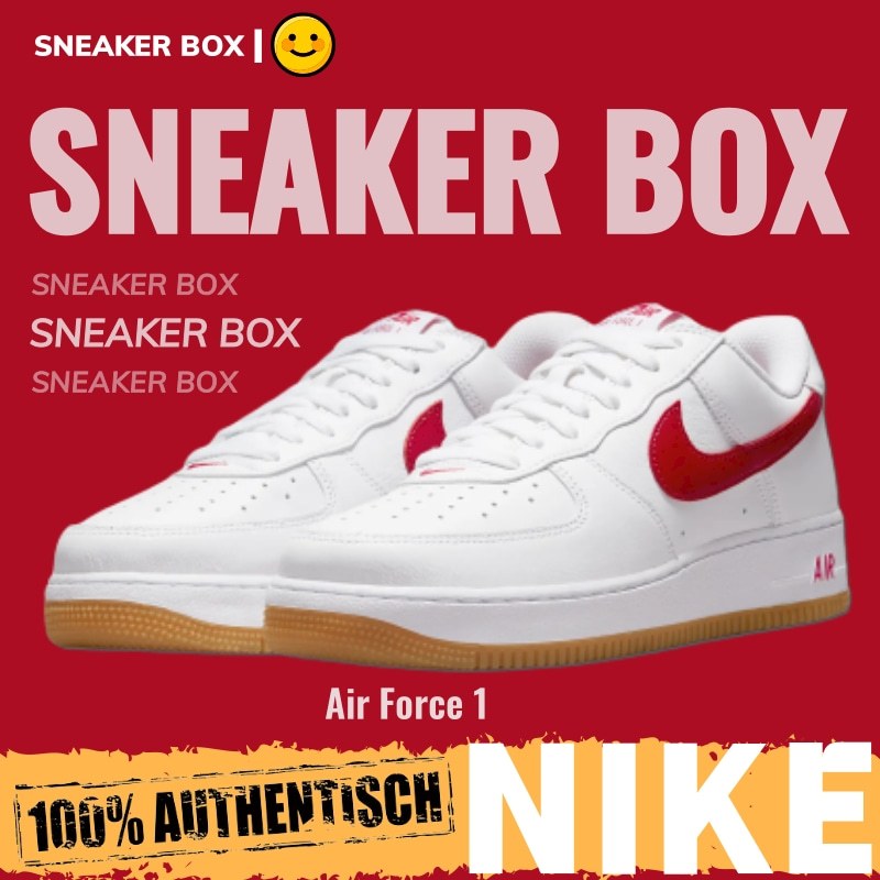 【U+】Nike 鞋 Air Force 1’07 Low “大学红白/藍白” 男鞋 女鞋 低幫休閒運動板鞋 空軍一號