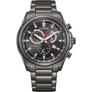 CITIZEN 星辰 Chronograph 光動能 碼錶計時 三眼男錶 AT2137-50F