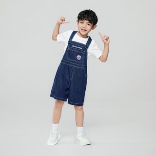 GIORDANO 童裝印花吊帶褲 超級瑪利歐銀河電影版系列 03106352