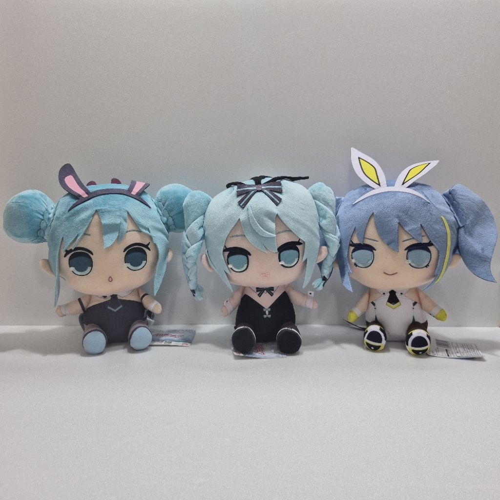 全新 日本景品 初音未來 兔女郎 系列 絨毛娃娃