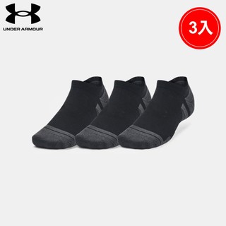 【UNDER ARMOUR】男女同款 UA Tech 3pk 短襪 1382035-001