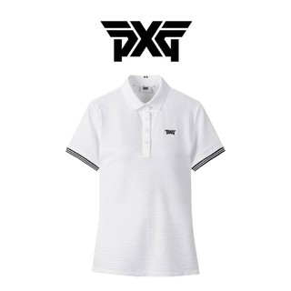 【PXG】NEW TEXTURED COLLAR 女士 高爾夫POLO衫 白(PKPPW2202)
