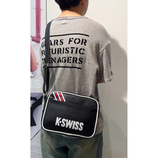 琳~K SWISS 男側背包 多夾層 BG369-008 輕便 大容量 多口袋 蓋示威 台灣公司貨 現貨 原價1580