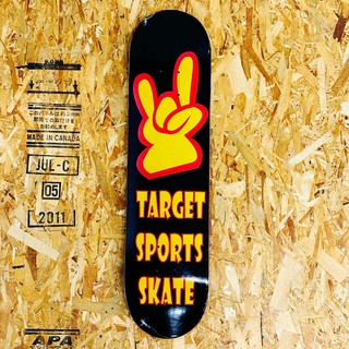 TARGET SPORTS 手勢印花 板身 專業滑板/(275)/黑
