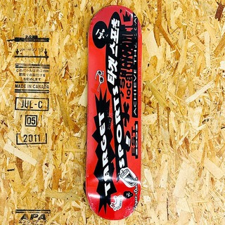 TARGET SPORTS 塗鴉印花 板身 專業滑板/(292)/紅