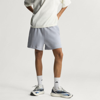 adidas 愛迪達 短褲 男 運動褲 M SL SK SHO 灰藍 KF8581