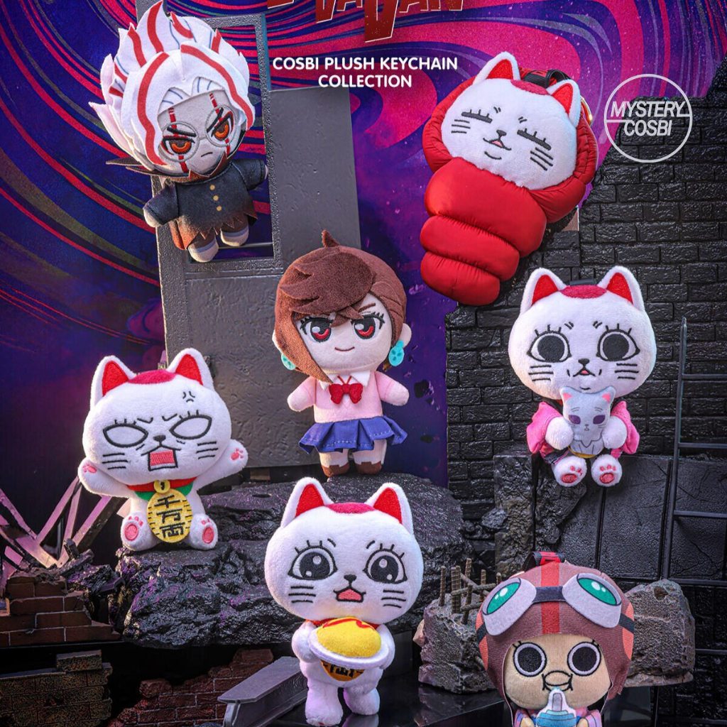 新款膽大黨高速婆婆盲抽盲盒🔥正版 HotToys 膽大黨毛絨掛件盲盒 高速婆婆 厄卡倫 小桃 奇客奇塔 潮玩動漫周邊禮物
