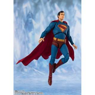 萬代 S.H.F SHF DC 超人 可動完成品 豬帽子模型玩具