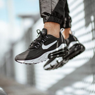 NIKE AIR MAX 270 REACT 慢跑鞋 黑白 氣墊 運動鞋 休閒鞋