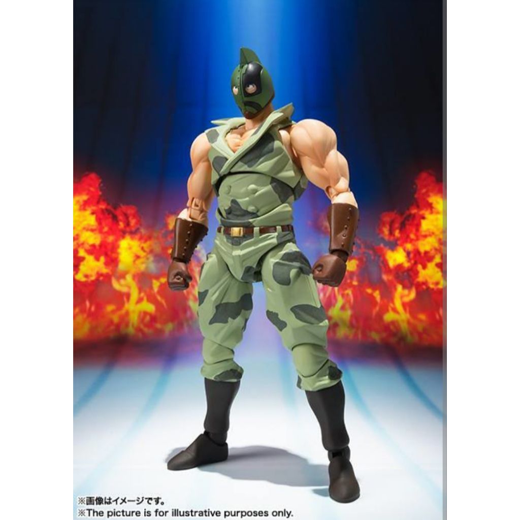拆擺收盒現貨無缺萬代 S.H.F系列《金肉人》金肉人軍士 (Kinnikuman Soldier)