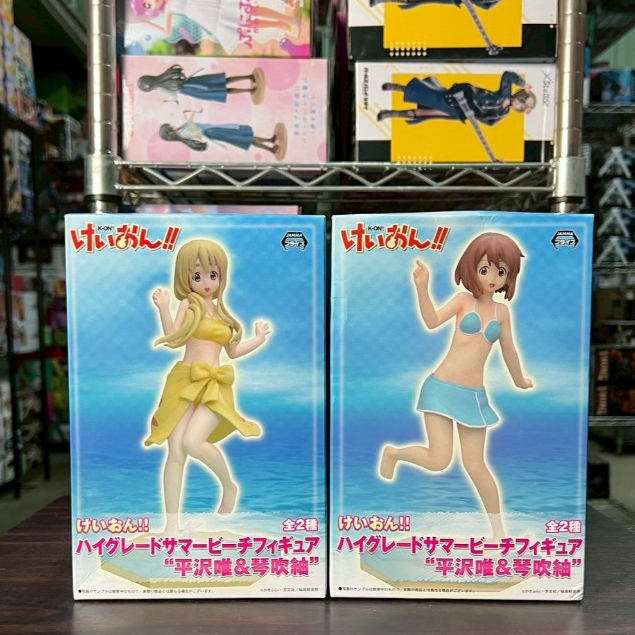 🌀日版客🌀 日版 K-ON 輕音部 SEGA 平澤唯 琴吹紬 泳裝 Summer Beach 景品 公仔