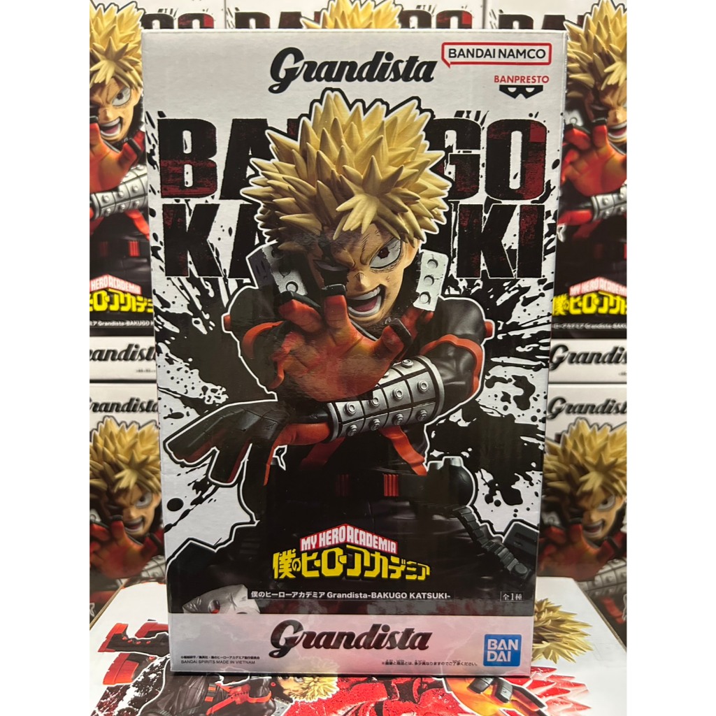 ☢️暴力清倉☢️現貨 日版 景品 BANPRESTO 我的英雄學院 Grandista 爆豪勝己 公仔 模型