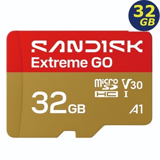 SanDisk 32G 32GB microSD extreme GO 100MB 4K SDSQXGN-032G記憶卡
