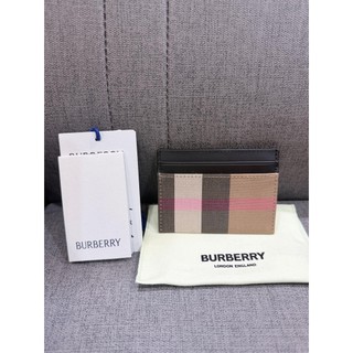 💎Han's house精品服飾💎BURBERRY 格紋 卡包 卡夾 名片夾