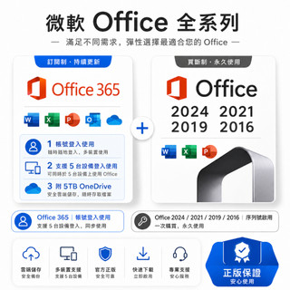 《下單秒發》Office 365先用後附🔥現貨 帳號 永久Win Mac ipad 版 word excel