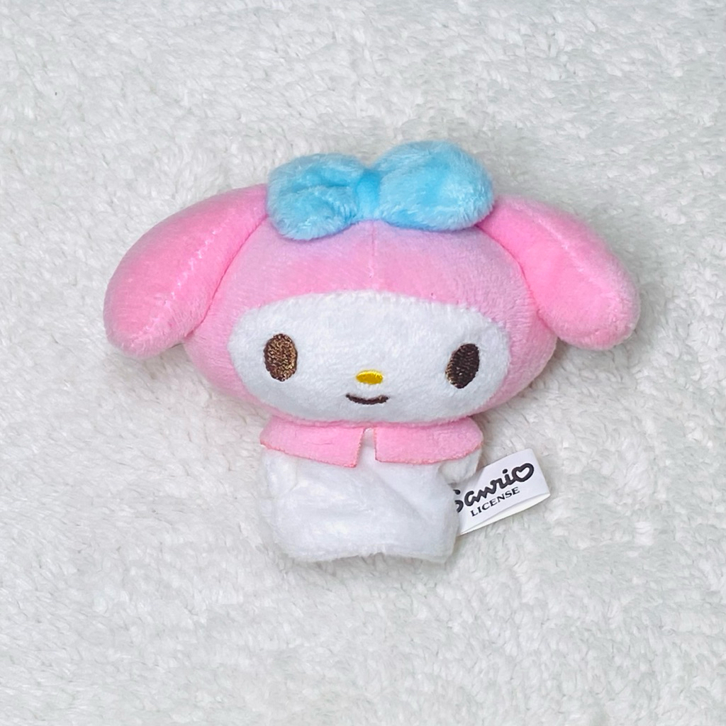 正版 Sanrio 三麗鷗 手指偶 筆套 ( 美樂蒂 My Melody ） 美樂蒂娃娃 Melody娃娃 玩偶 禮物