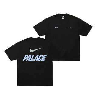 〖R1V〗Palace x Nike Font Swoosh Tee 聯名LOGO短T 純色休閒短袖T恤