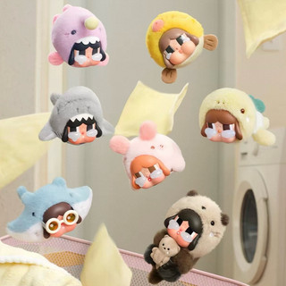 全新正版泡泡瑪特POPMART CRYBABY淚流成海系列-搪膠毛絨掛件盲盒