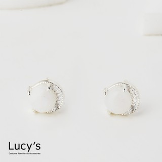 Lucy's 925純銀 月光織影 耳環 (128262)