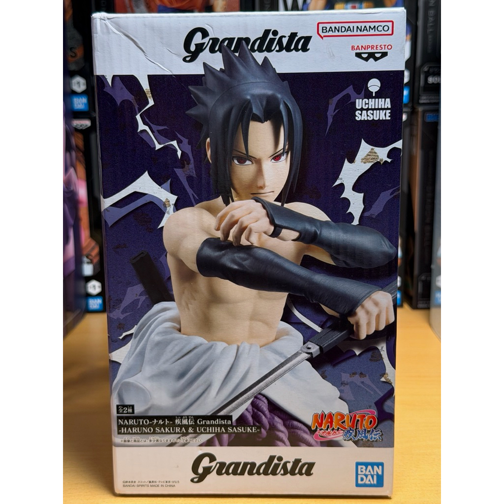 正版 火影忍者 疾風傳 GRANDISTA 春野櫻 小櫻 佐助 公仔 景品