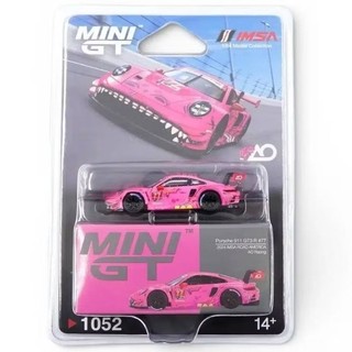 MINIGT 1052 粉紅恐龍 保時捷 Porsche 911 GT3 R 77 AO Racing 2024