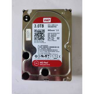 報帳硬碟/零件用 故障硬碟 WD 3TB 紅標 WD30EFRX (NASWARE)