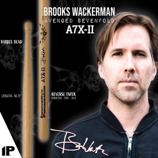 【Buffalo Music】🇺🇸Innovative Brooks Wackerman簽名 A7X-II 胡桃木 鼓棒